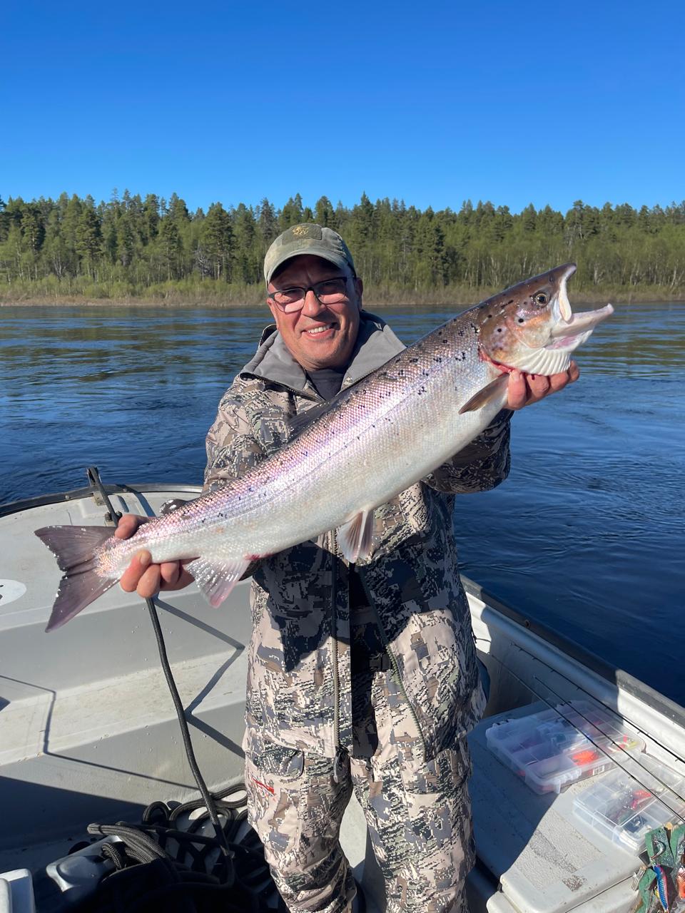 7-ми дневный тур на Семгу на реке "Поной", турбаза "Пача"