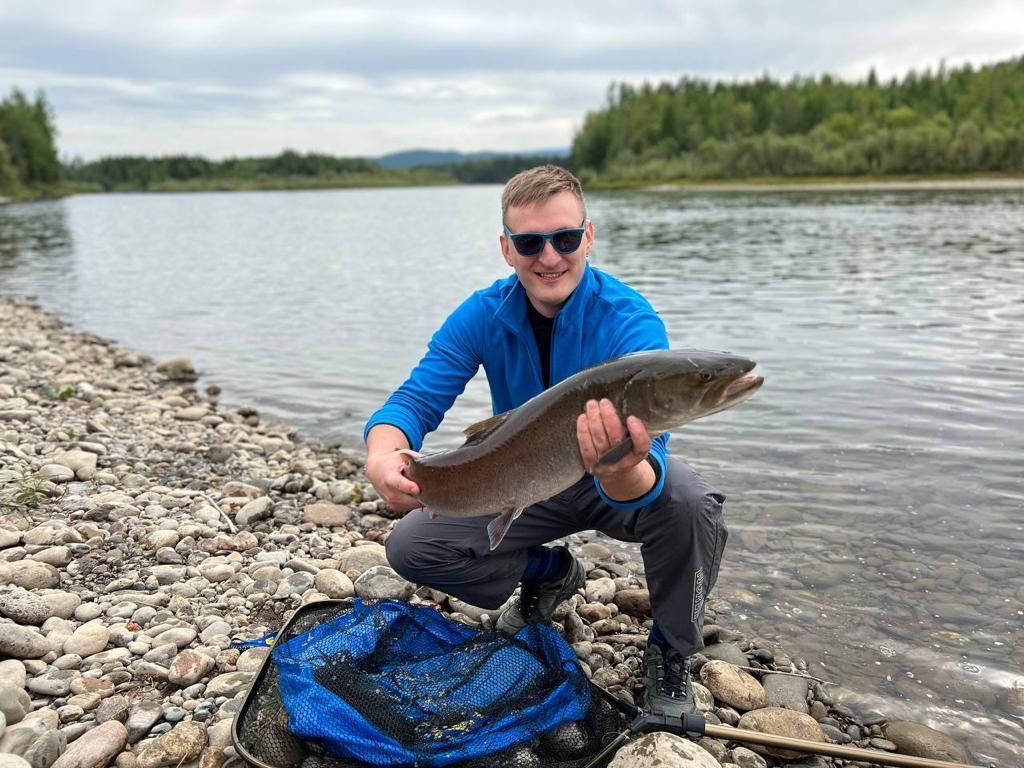 Рыболовный тур вверх по Енисею